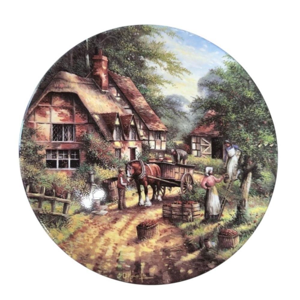 Vintage 1991 Wedgwood country days limited edition plate